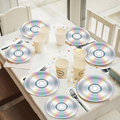 CHUNNIN disposable party plates, quick cleanup after celebrations.