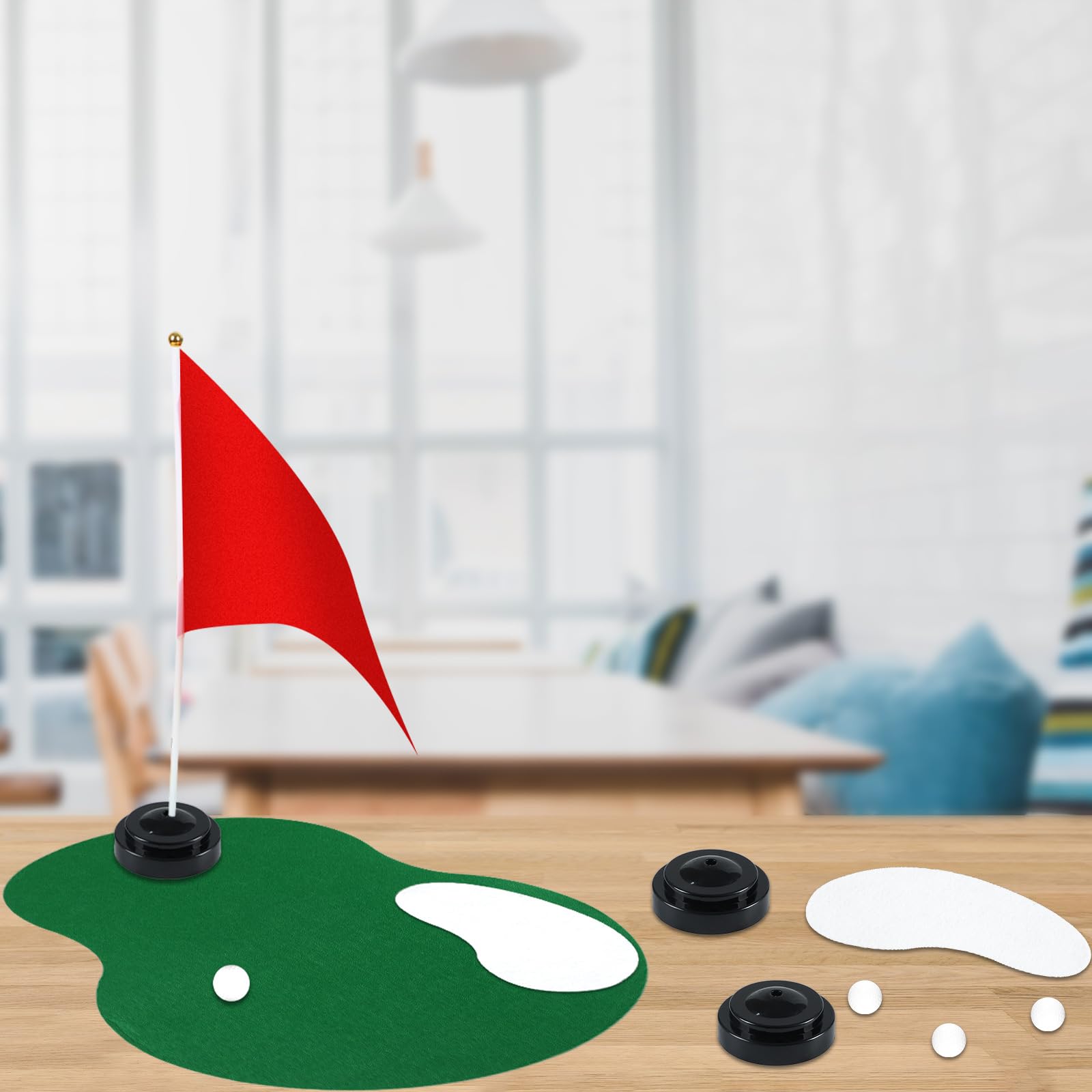 CHUNNIN flag bases ensure quick, sturdy setup for decor display