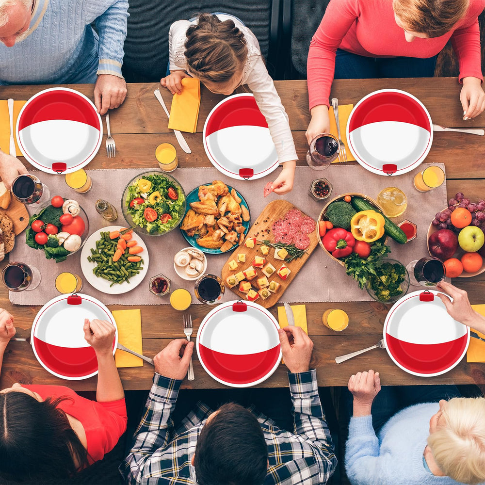 CHUNNIN fishing party plates ideal for table decor and post-event cleanup.