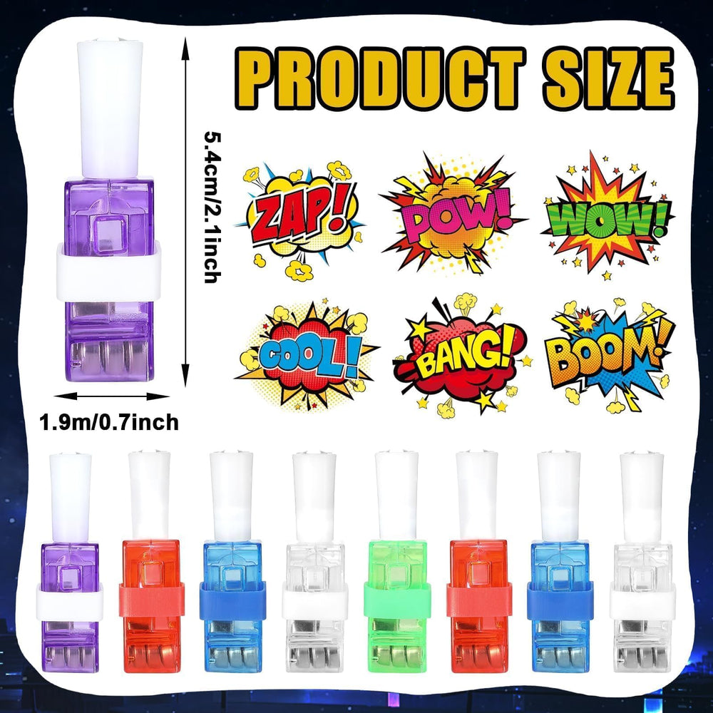 CHUNNIN hero finger light Pow design shines brightly for dramatic visuals.