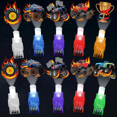 CHUNNIN monster truck finger light design 1 glows in darkness for lively birthday party use