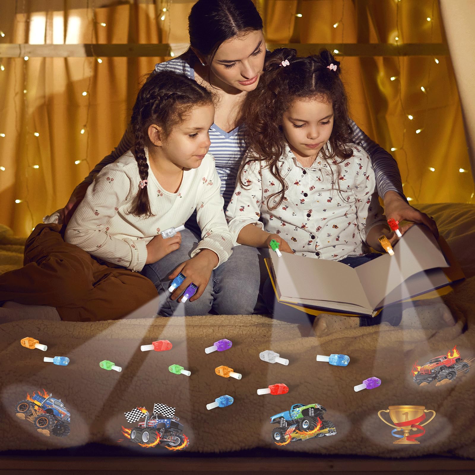 CHUNNIN monster truck finger light design 5 delivers glow-in-the-dark fun at movie nights