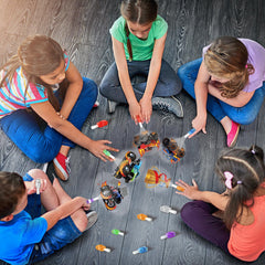 CHUNNIN monster truck finger light design 6 offers vibrant wheels theme for party favors