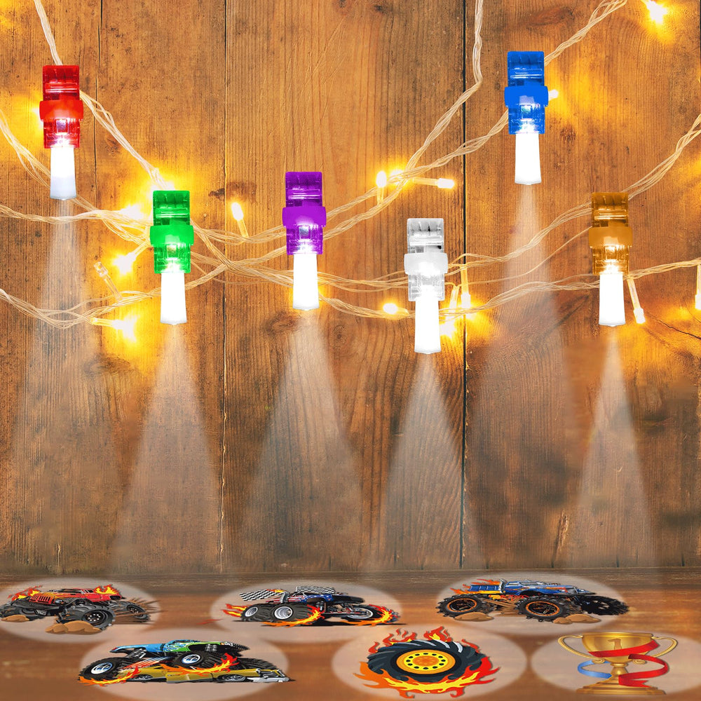 CHUNNIN monster truck finger light design 7 glows brightly for treat bags
