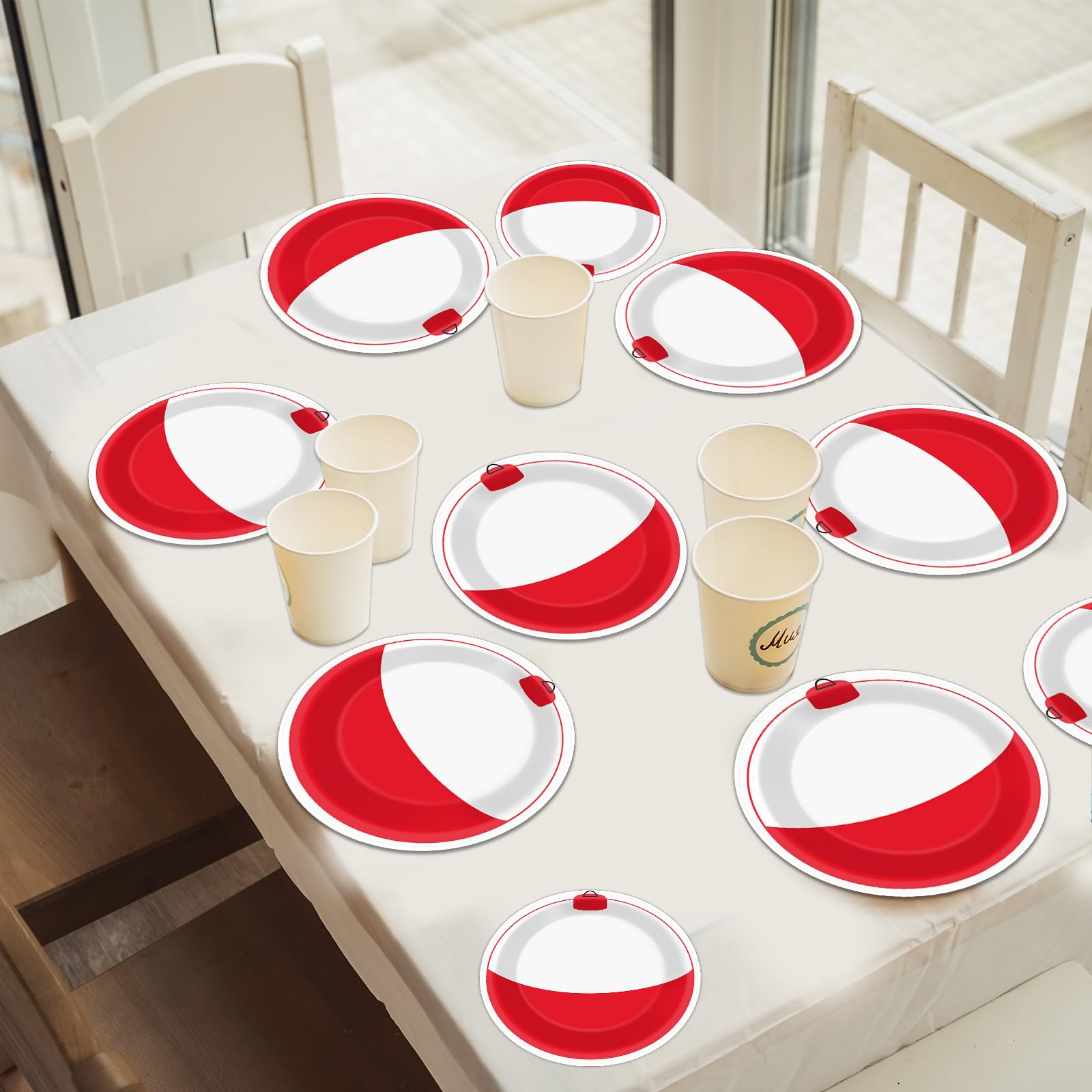 CHUNNIN 7-inch plates support family gatherings with bright colors.
