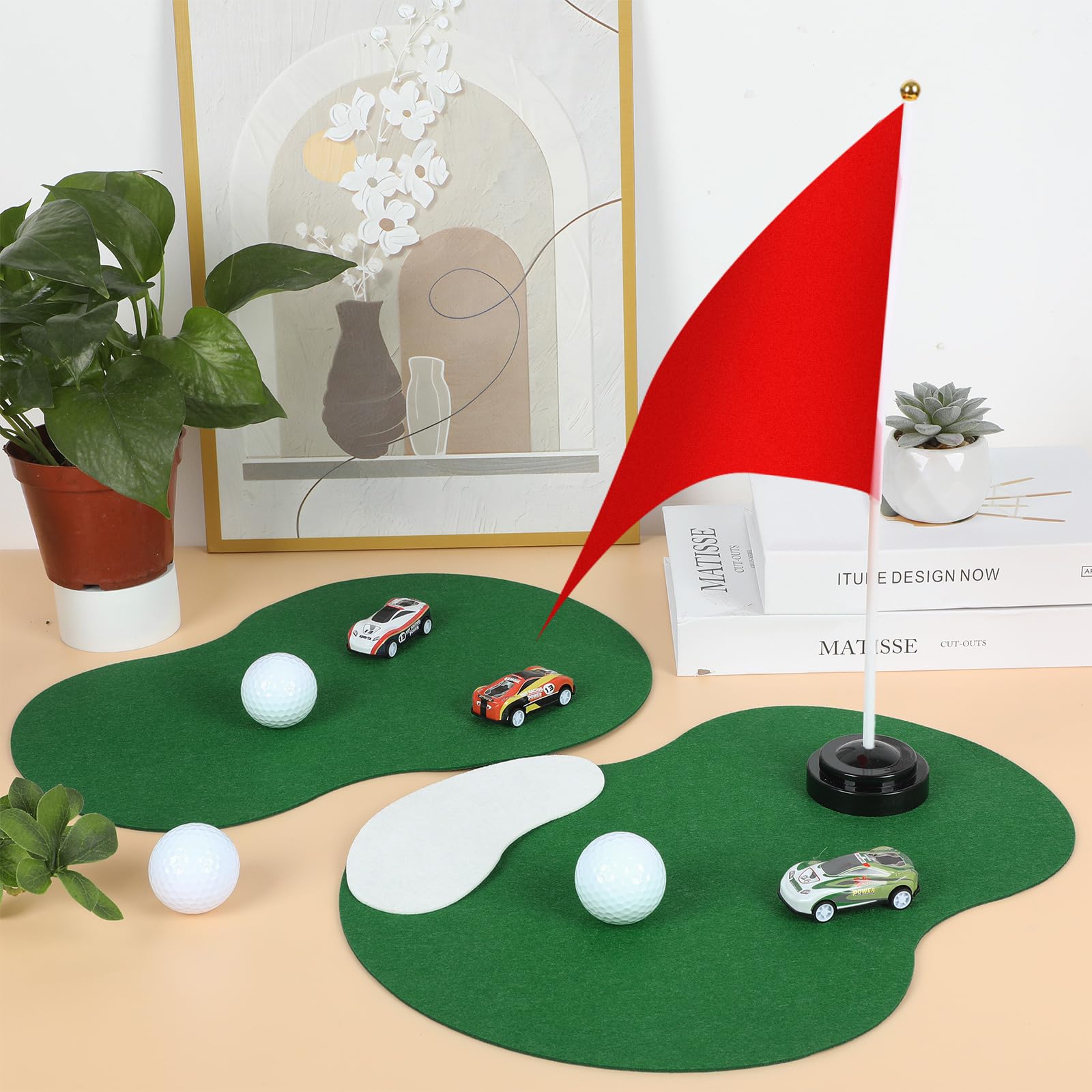 CHUNNIN red flag highlights focal points on party tables