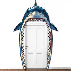 CHUNNIN shark door top banner creates a dramatic entrance and photo-worthy moment.
