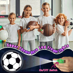 CHUNNIN soccer finger lights add vibrant ambiance to themed events