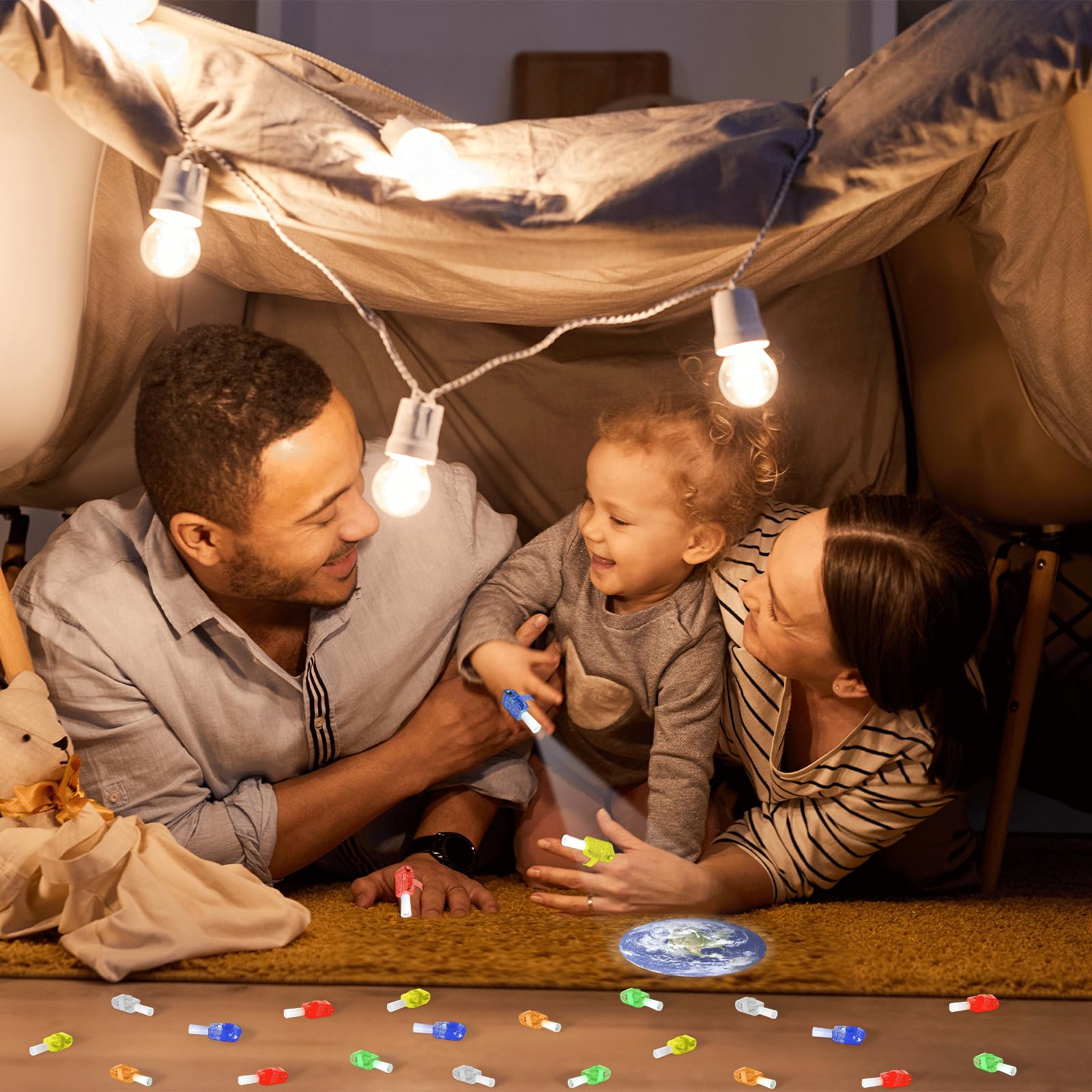 CHUNNIN Space Finger Light bulk pack offers affordable party favors.