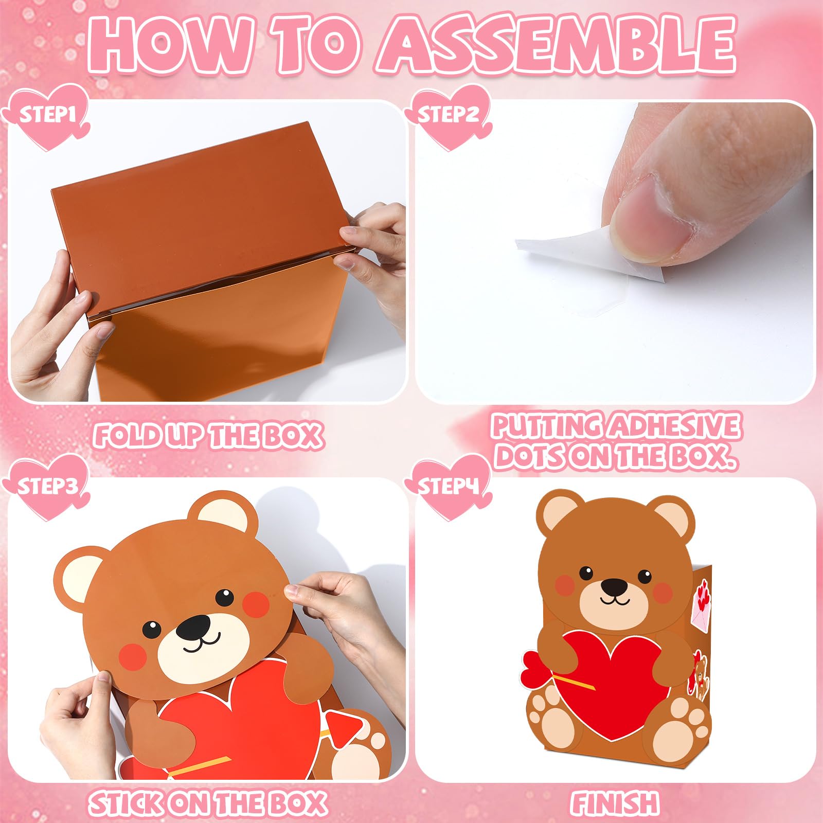 CHUNNIN bear card with cute design for friends and classmates