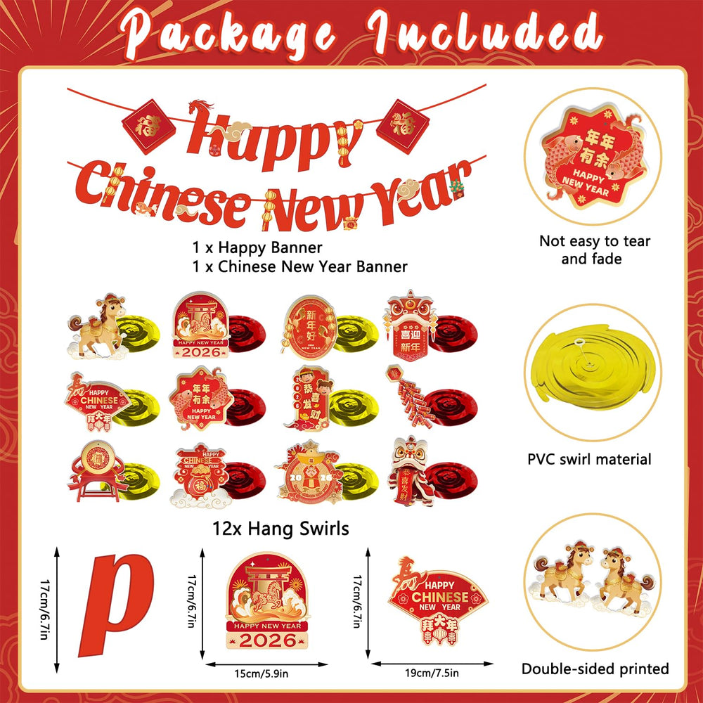 CHYAGCLT Chinese lanterns cutouts for traditional celebration vibes