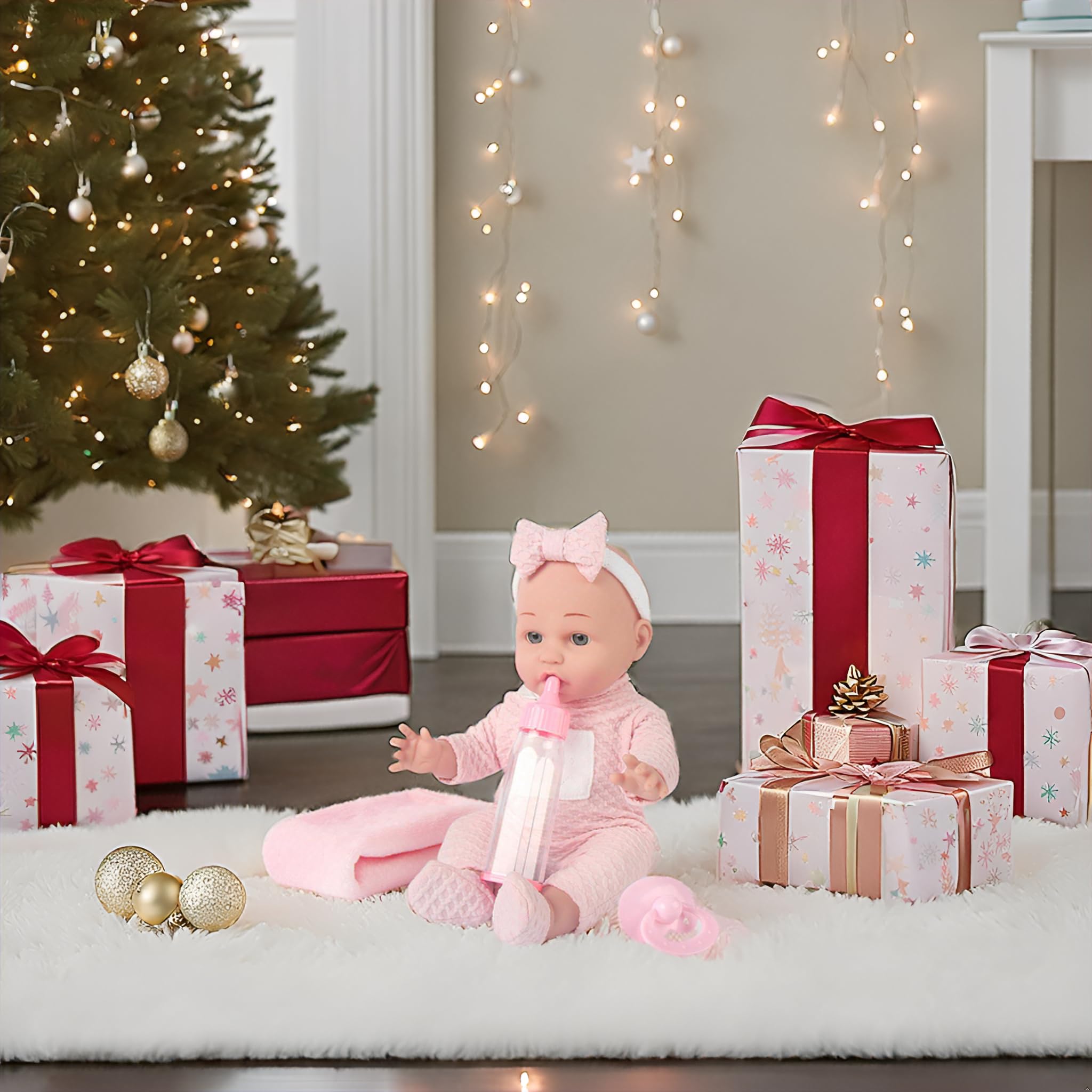 Chyyeerkidd smooth cheeks invite gentle touch during dress-up.