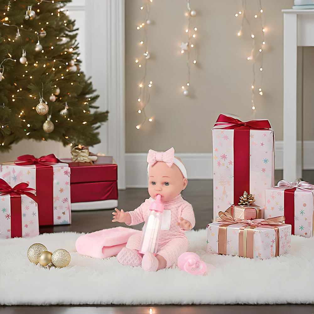 Chyyeerkidd smooth cheeks invite gentle touch during dress-up.