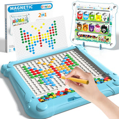 Ci Vetch 2-in-1 color maze board boosts counting and creativity.