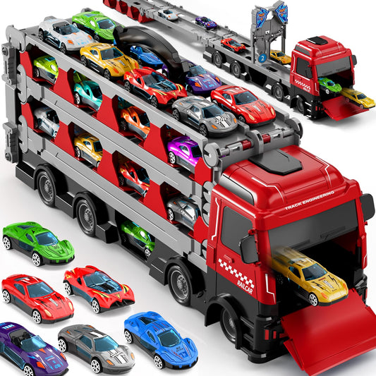 Ci Vetch 78-inch transport truck with spacious track for kids.