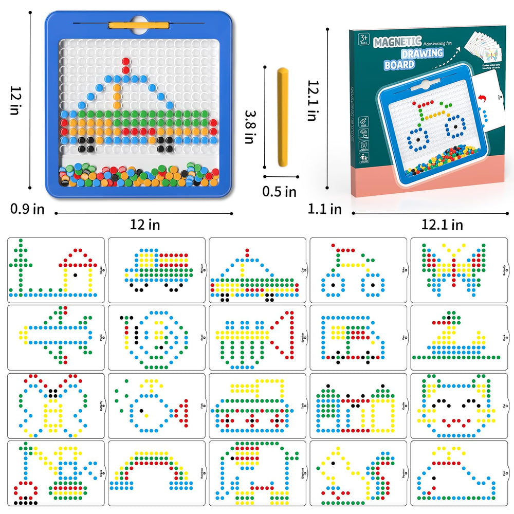 Ci Vetch kids learn colors and patterns through hands-on magnetic play