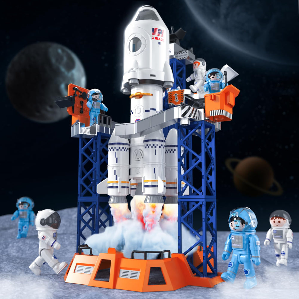 Ci Vetch rocket launcher center console guiding space missions, indoors or outdoors.