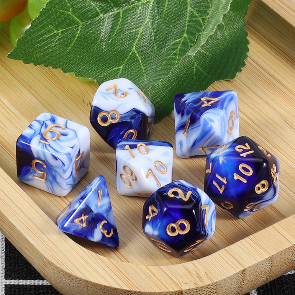 CiaraQ dice with high-contrast numbers for easy reads during play