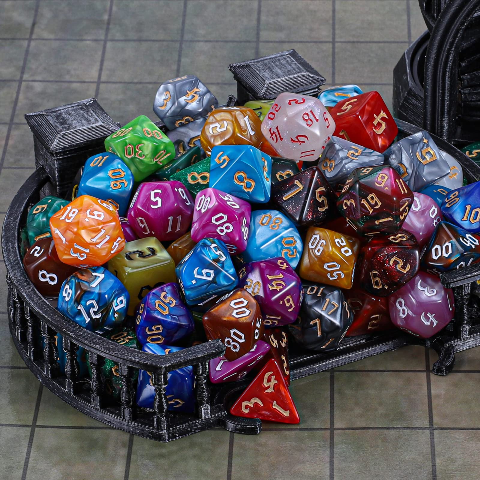 CiaraQ DND dice suitable for D&D, MTG, and more.