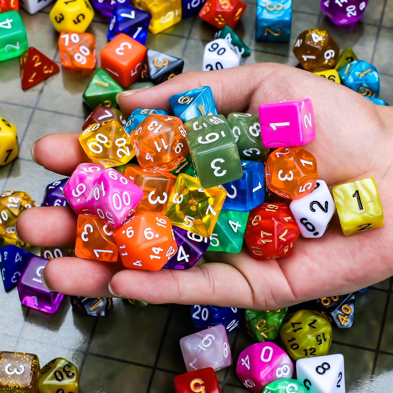 CiaraQ dice with underscored digits to differentiate 6 and 9.