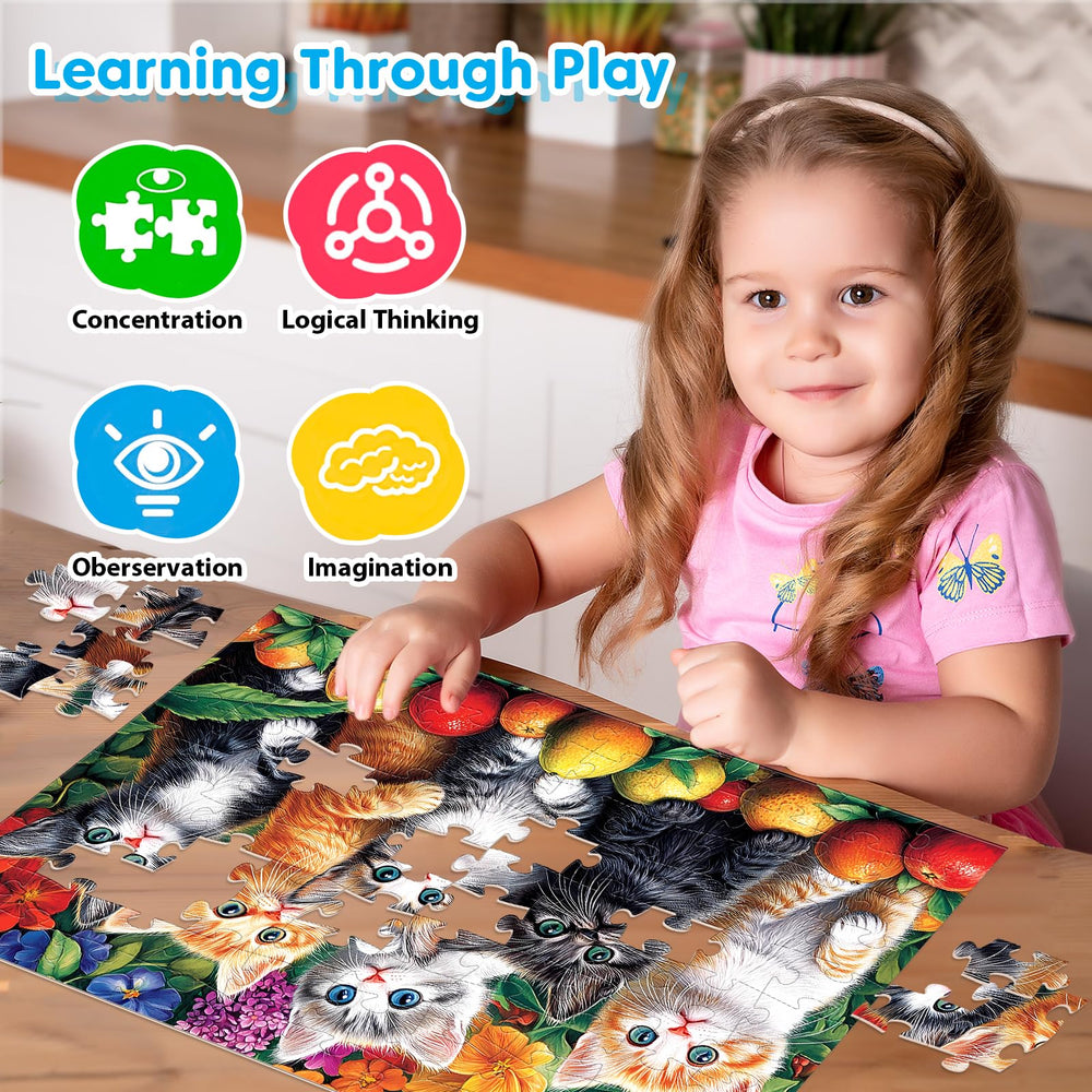 Ciavotie family-puzzle-night promotes shared screen-free bonding and concentration