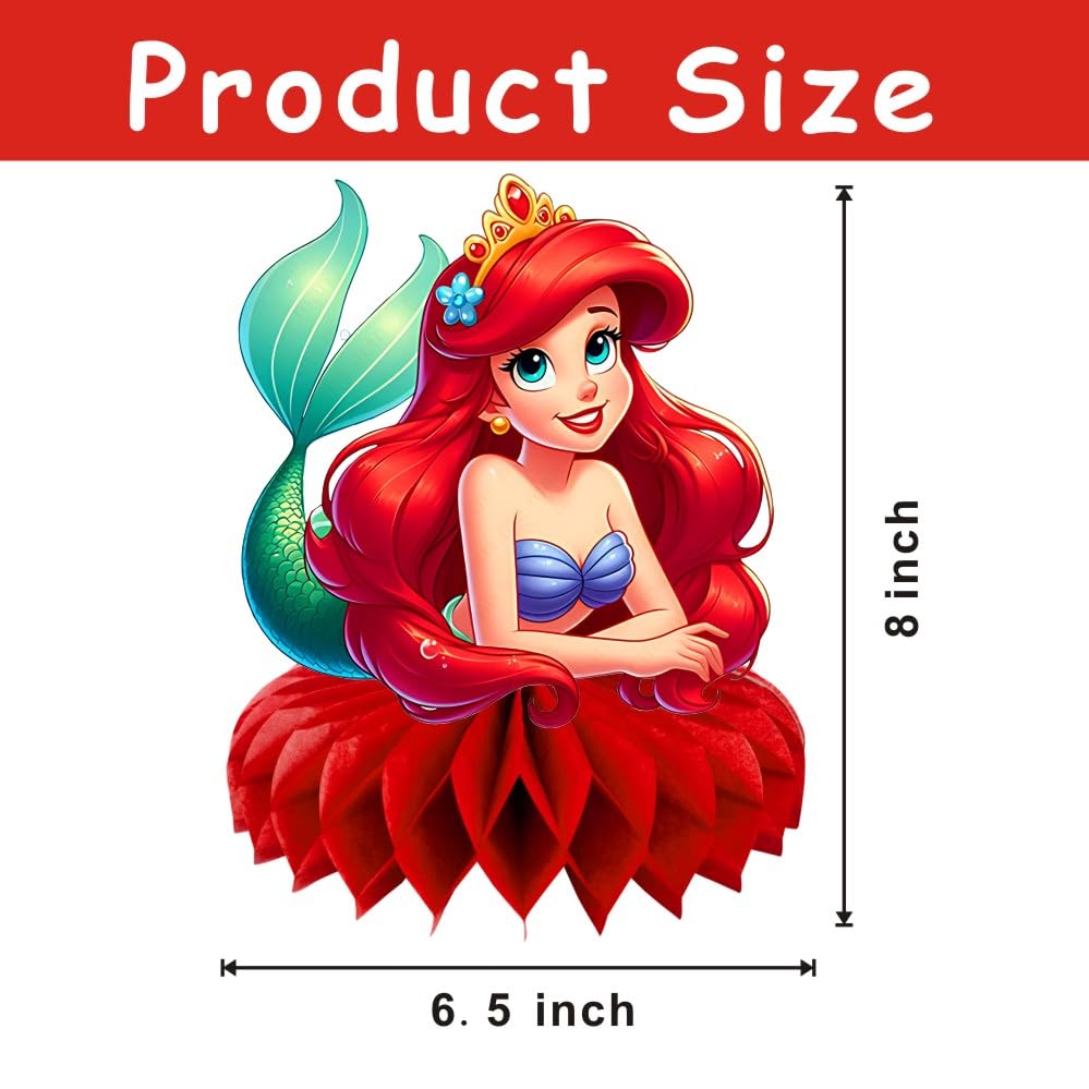 CICICO princess table decorations double-sided cards for versatile use
