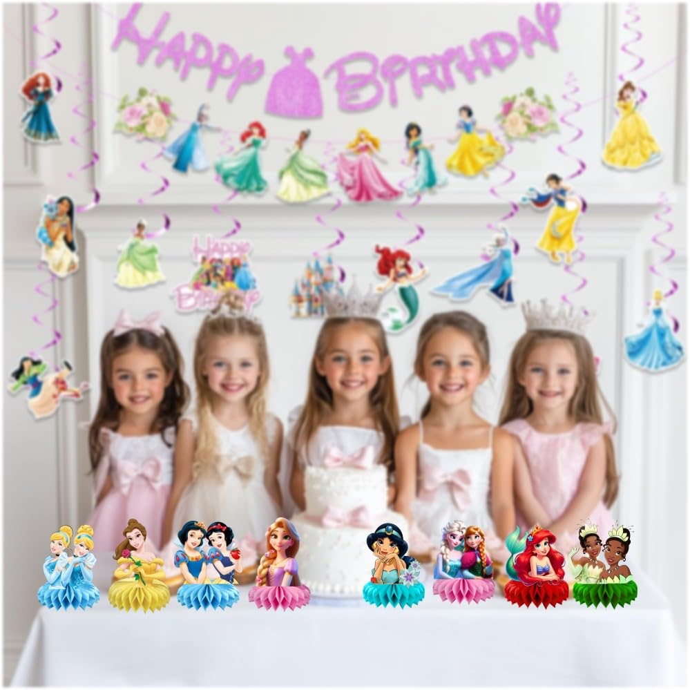CICICO reusable princess party kit; durable and fade-resistant
