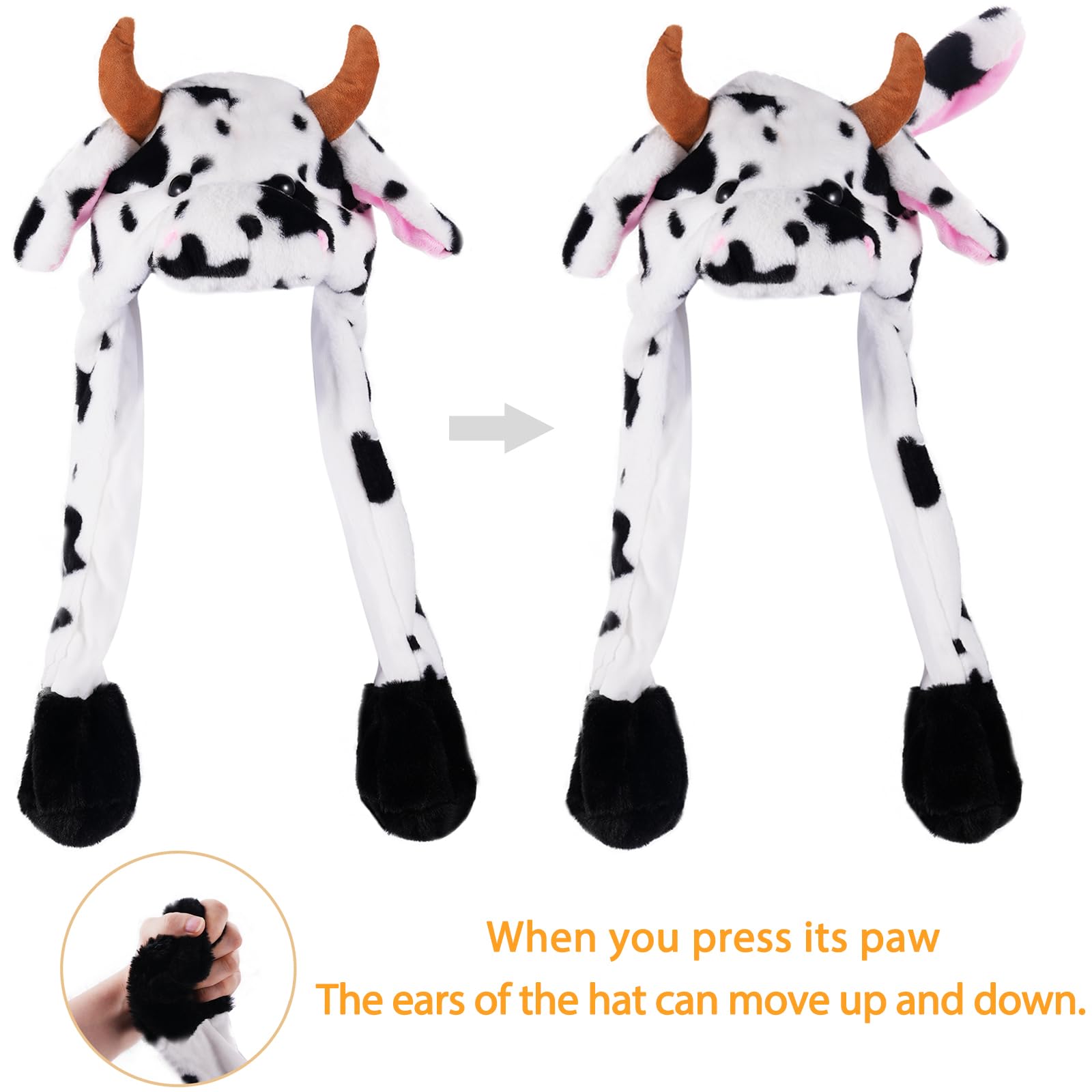 CICITOYWO funny gift idea cow hat to share smiles