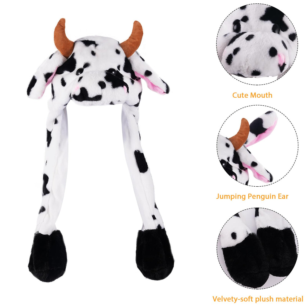 CICITOYWO cow hat ideal for Easter, Halloween, cosplay events