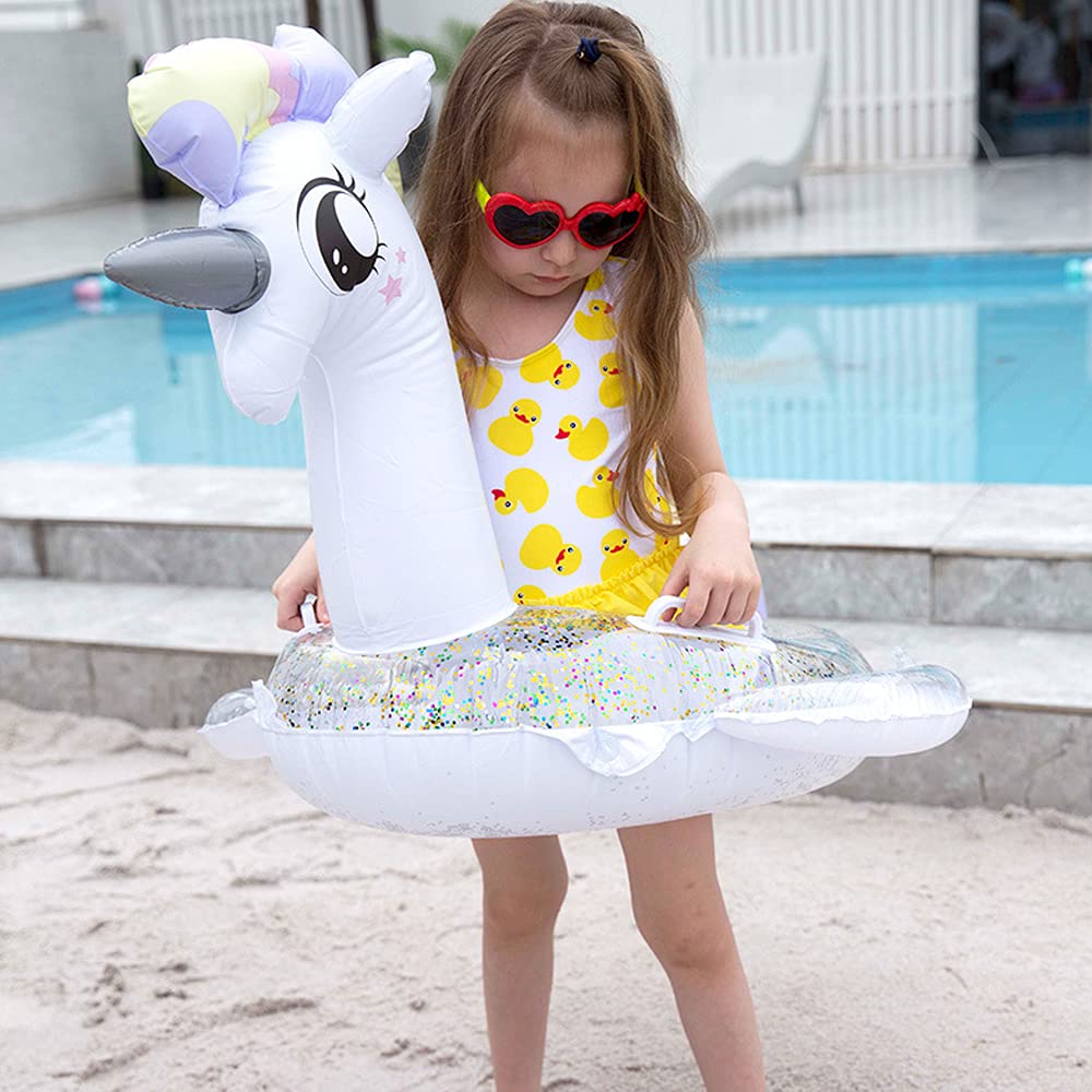 CICITOYWO unicorn float is photo-ready for memorable pool moments.