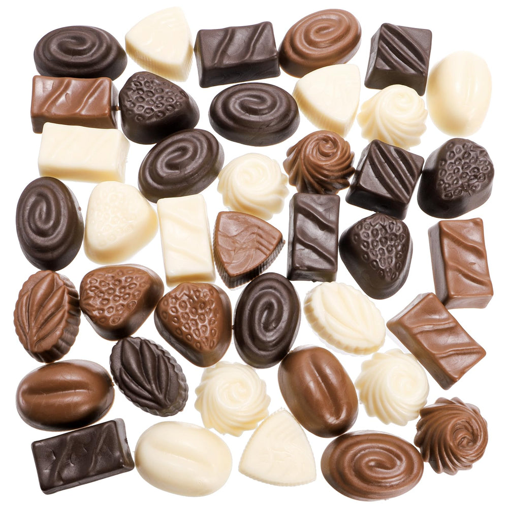 Cididu artificial chocolate set for realistic cake decorations and table displays.