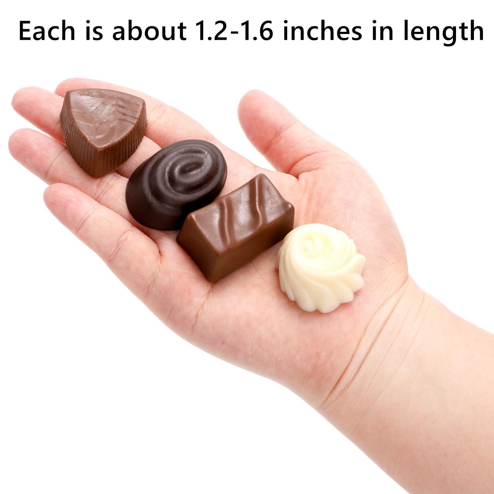 Cididu fake chocolate texture and color varieties ideal for creative crafts.
