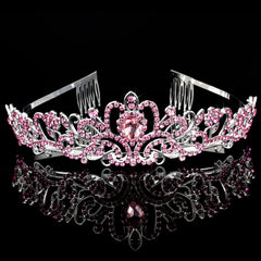 CIEHER birthday sash princess pink with glitter accents for outfits