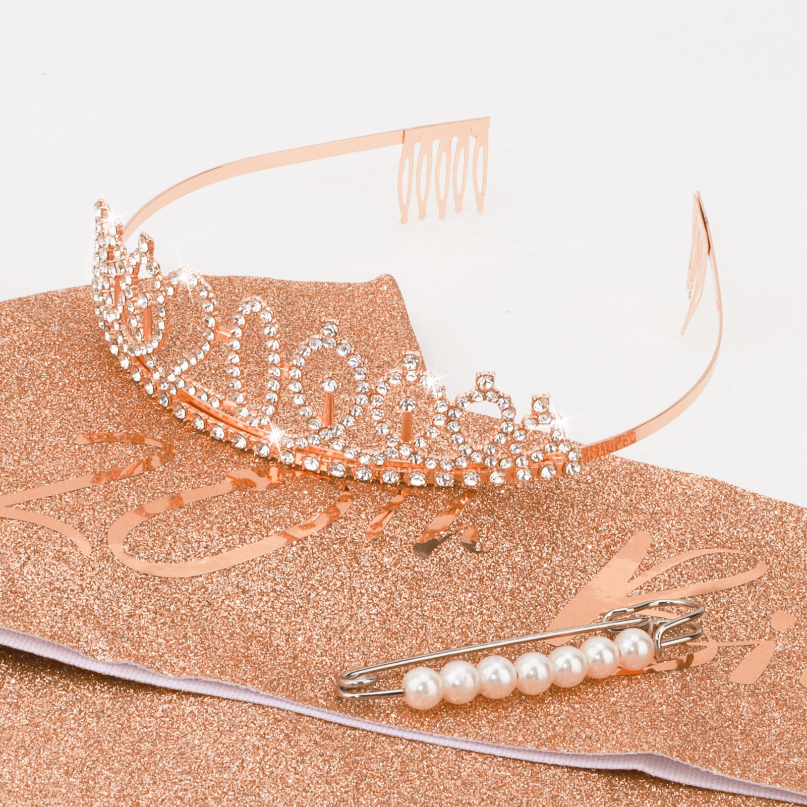 CIEHER ideal birthday accessory set for girls to celebrate milestones.