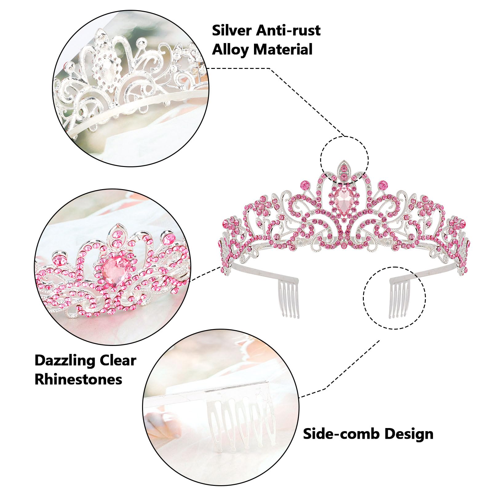 CIEHER princess theme party decor set for coordinated looks