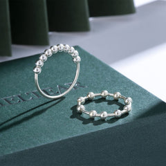 CIELTEAR fidget ring wear shows stylish comfort for everyday calm moments