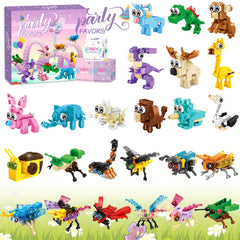 Ciesa building blocks dog for party favors and creative play at home.