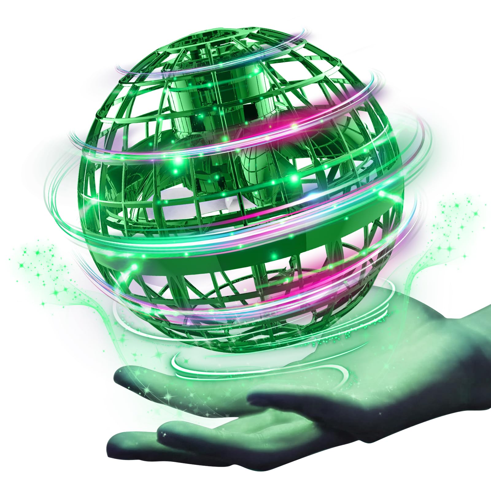 Ciniffo Flying Orb Ball 2025 front view showing safe ABS shell for kids
