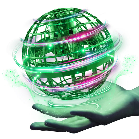 Ciniffo Flying Orb Ball 2025 front view showing safe ABS shell for kids