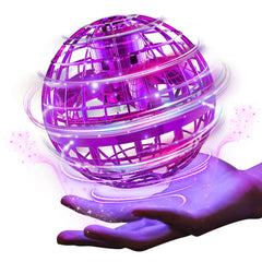 Ciniffo Flying Orb Ball Toy lights up as you control its flight indoors for immersive play.