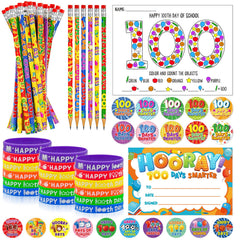 Cinrobiye 100 Days Awards Set package, a complete classroom rewards kit for celebrations.