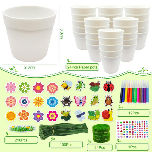 Cinrobiye self-adhesive foam stickers with cute designs for mess-free creativity.