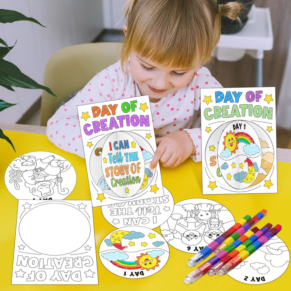 Cinrobiye Christian craft supplies pack for classroom and home use.