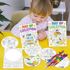 Cinrobiye Christian craft supplies pack for classroom and home use.
