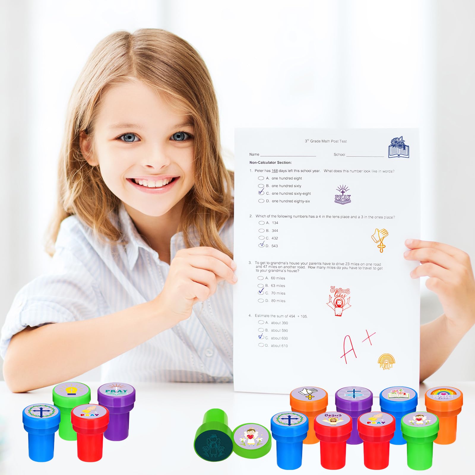Cinrobiye stampers for religious decorations and faith-based crafts