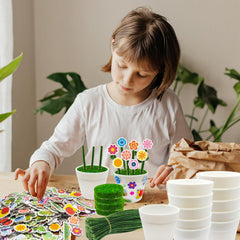 Cinrobiye colored pens for vibrant pot decorating and drawing.