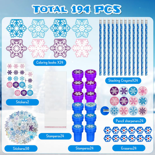 Cinrobiye snowflake pencils with smooth graphite for daily use