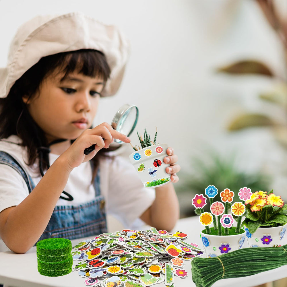 Cinrobiye spring craft kit keeps students engaged in creative gardening activities.