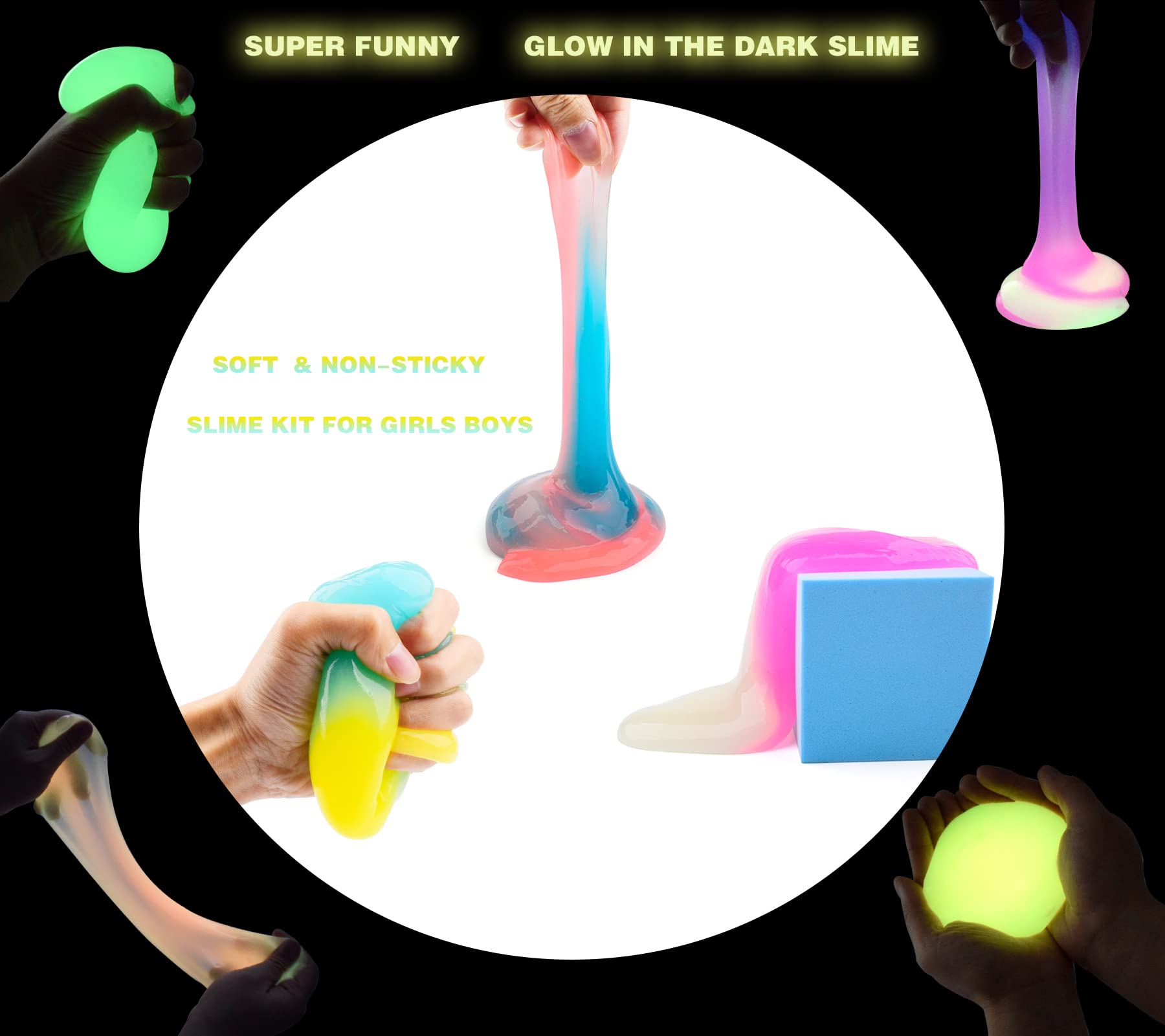Cioaiwae birthday party favors slime packs for guests