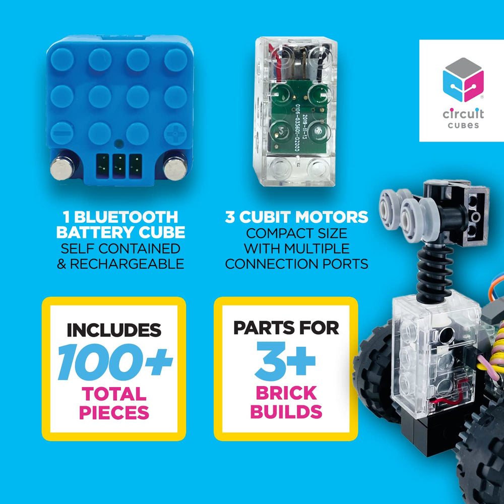 Circuit Cubes Space Rovers Bluetooth controller enabling learning through play